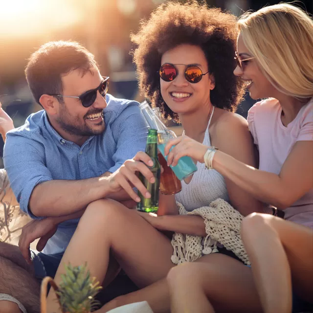 Chill with friends.